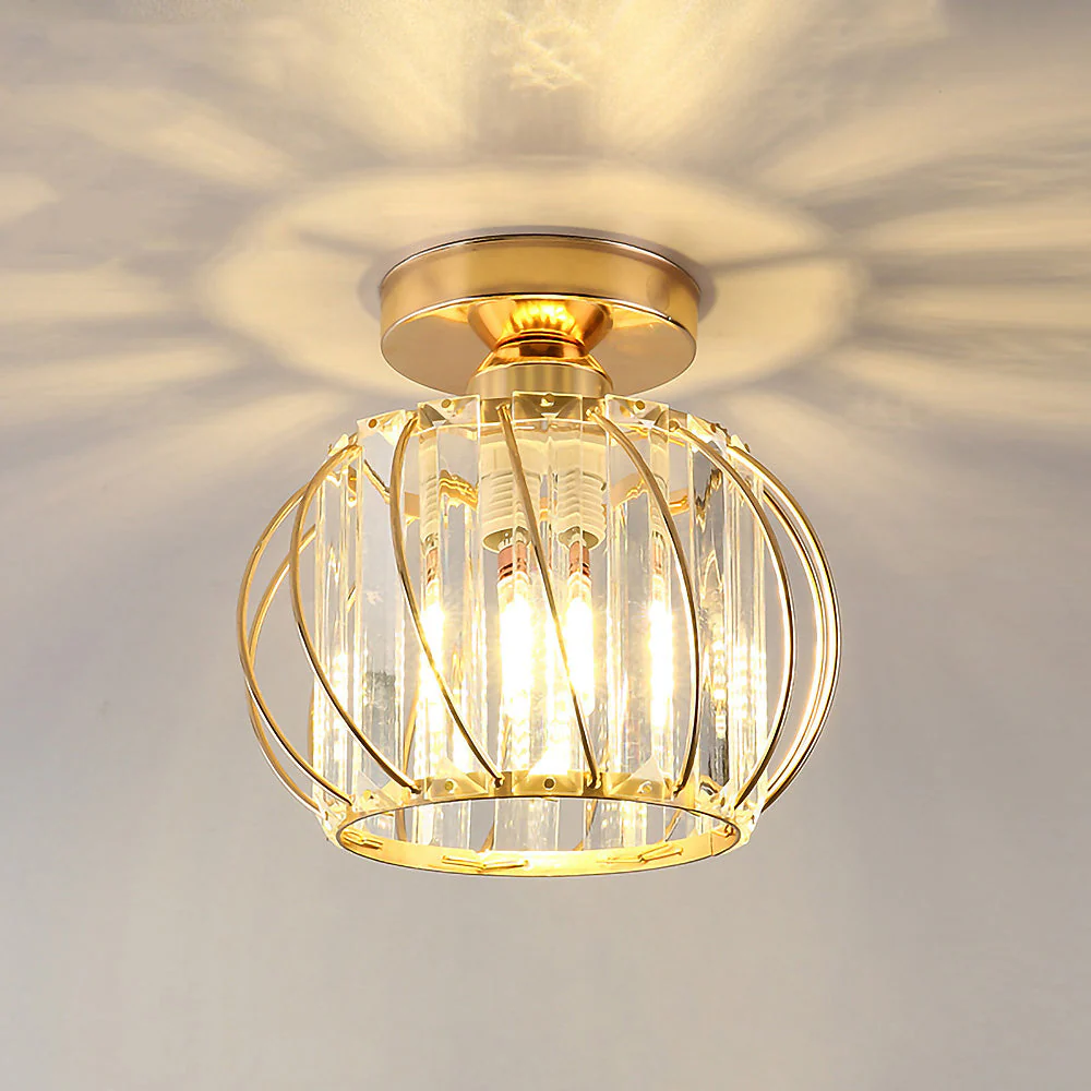 Modern Luxury Glass Hallway Ceiling Light - Image 8