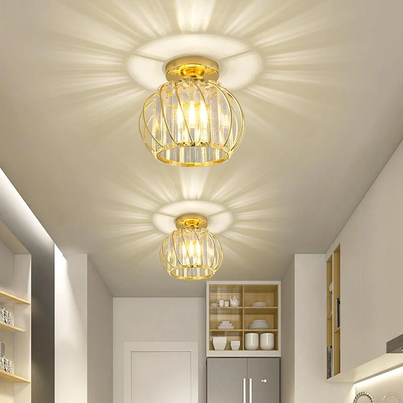 Modern Luxury Glass Hallway Ceiling Light - Image 9