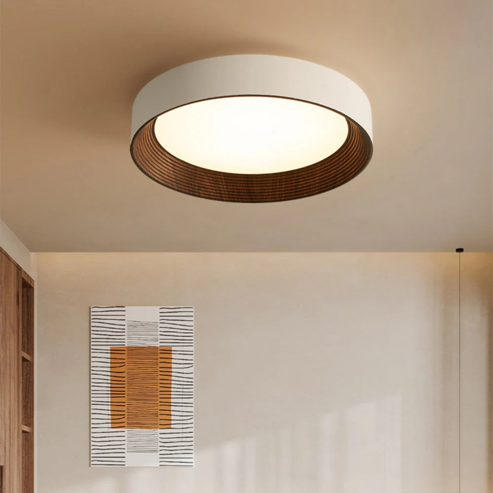 Modern Metal Flat Panel LED Ceiling Light - Image 12