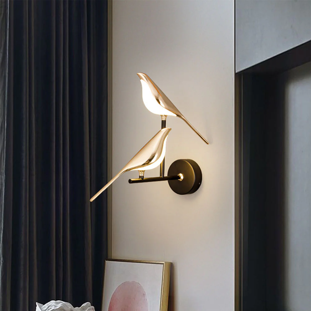 Modern Led Art Design Bird Wall Light - Image 21