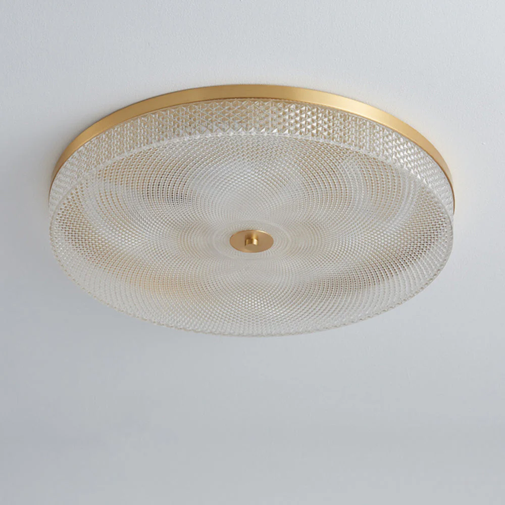 Modern Simple Crystal Copper Ceiling Light - Image 18