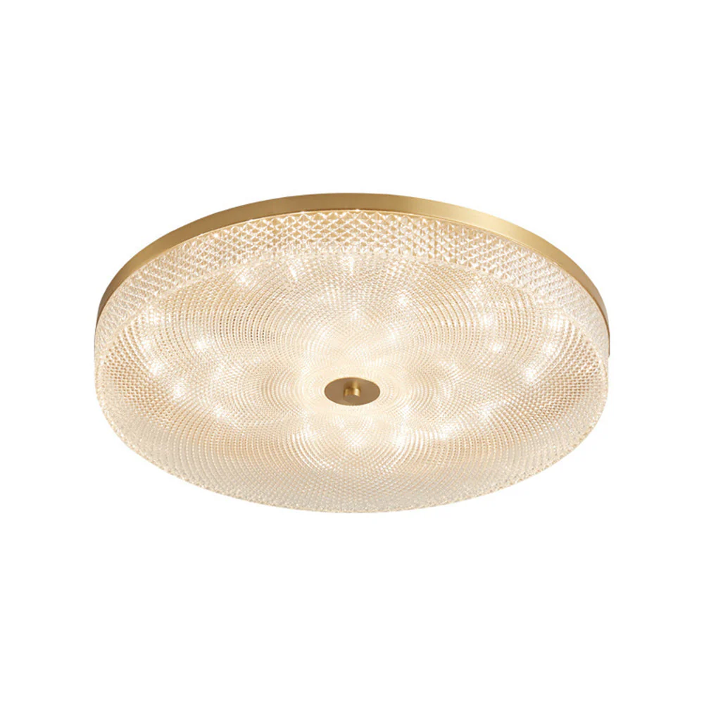 Modern Simple Crystal Copper Ceiling Light - Image 19
