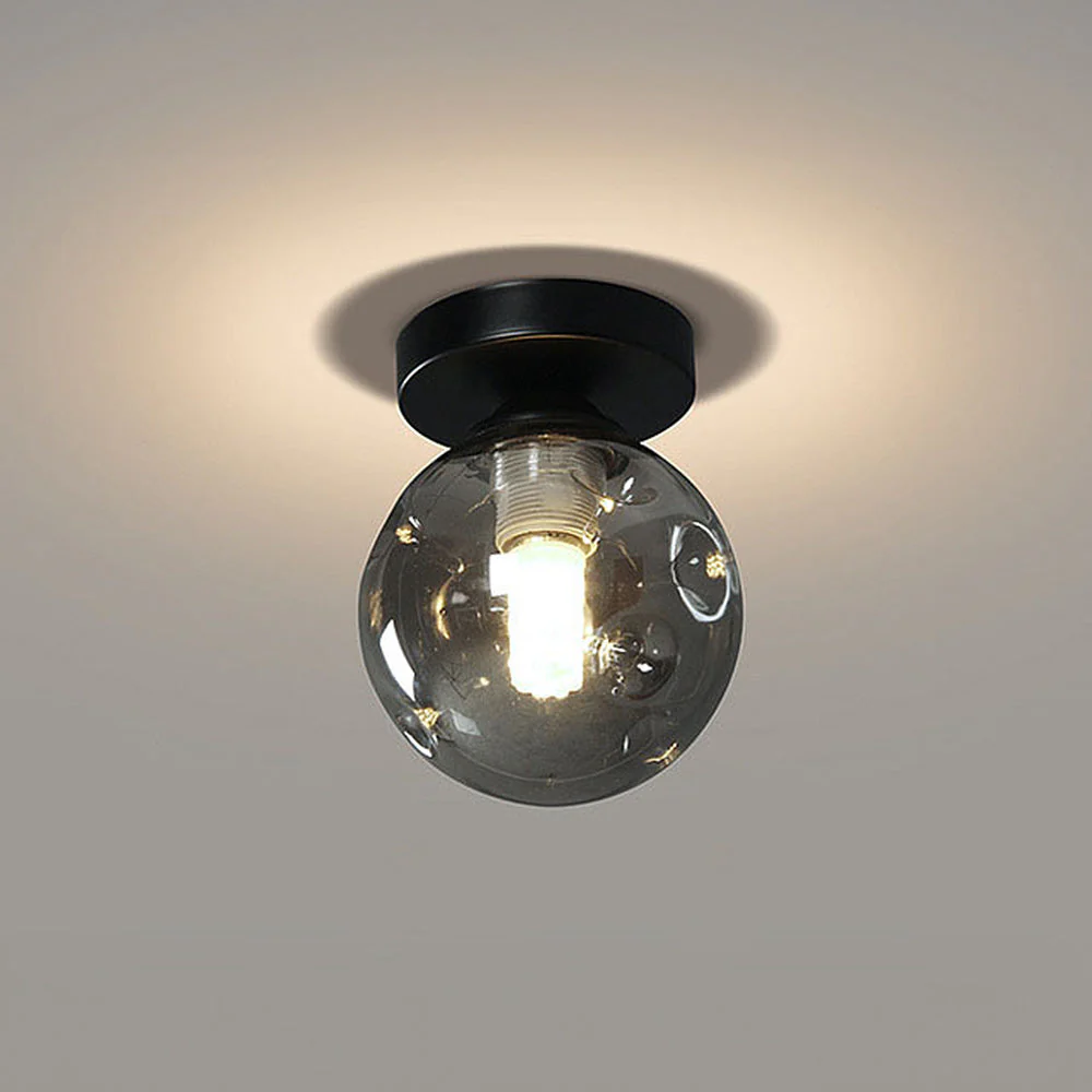 Nordic Clear Glass Ball Ceiling Light - Image 16