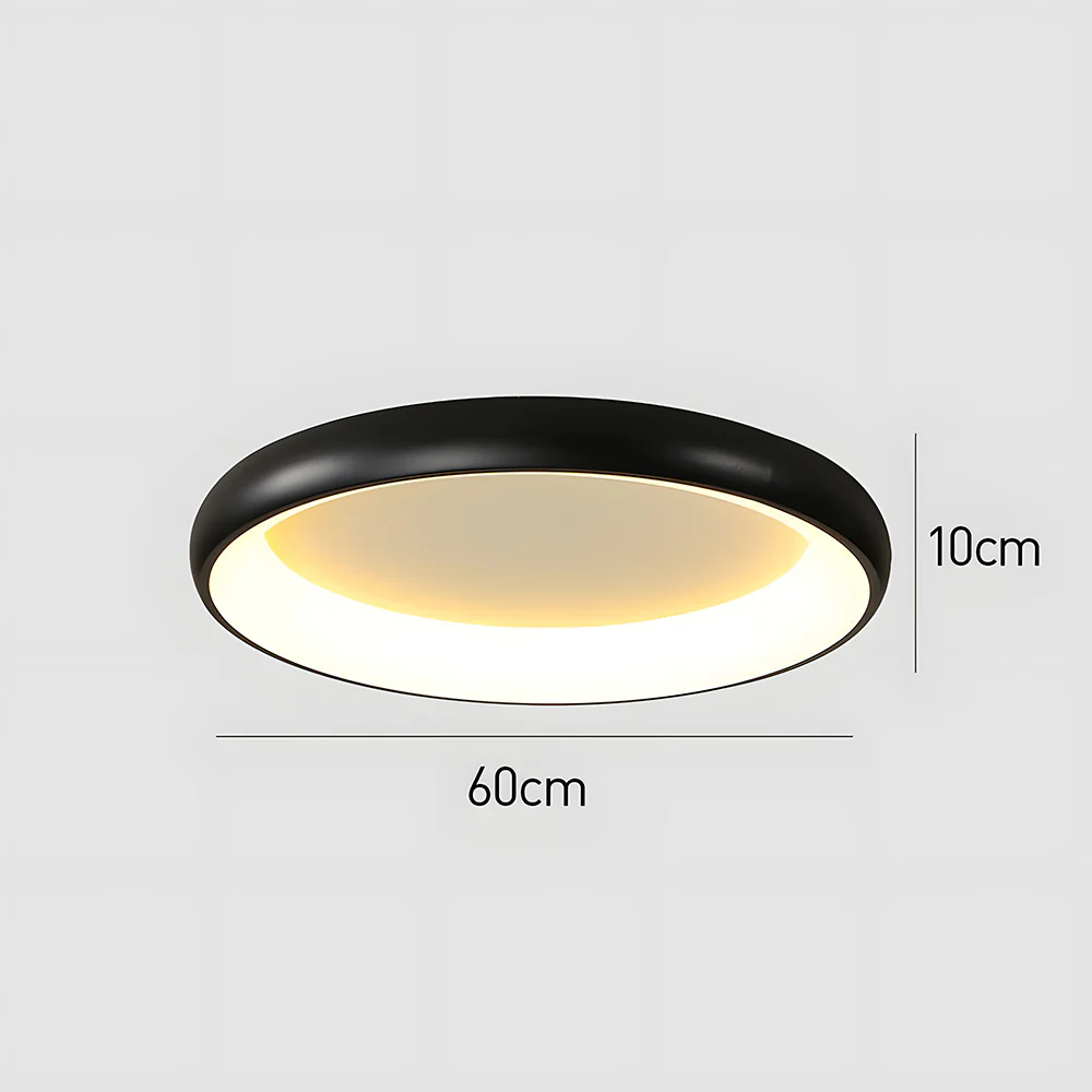 Nordic Creative Round LED Bedroom Ceiling Light - Image 7