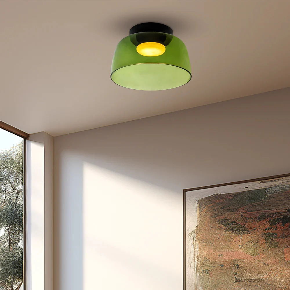 Modern Designer Creative Glass Ceiling Lamp For Living Room - Image 4
