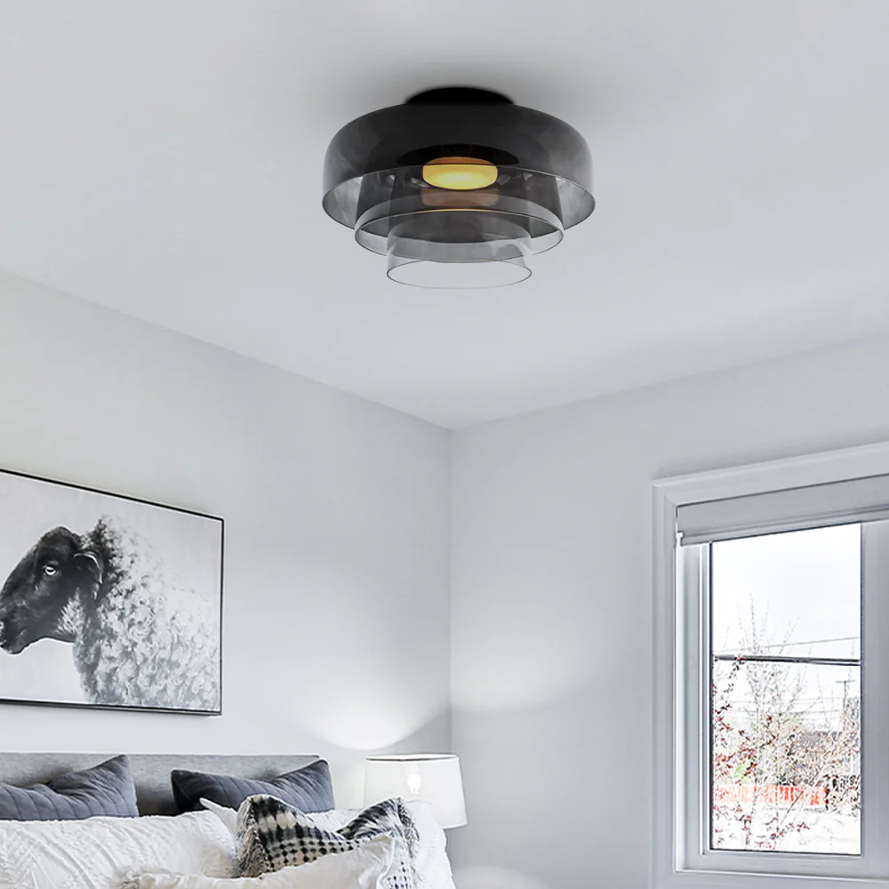 Modern Designer Creative Glass Ceiling Lamp For Living Room - Image 62