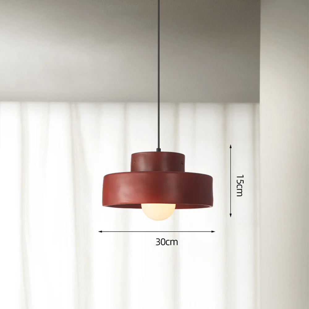 Nordic Geometric Cylindrical Pendant Lighting - Image 4