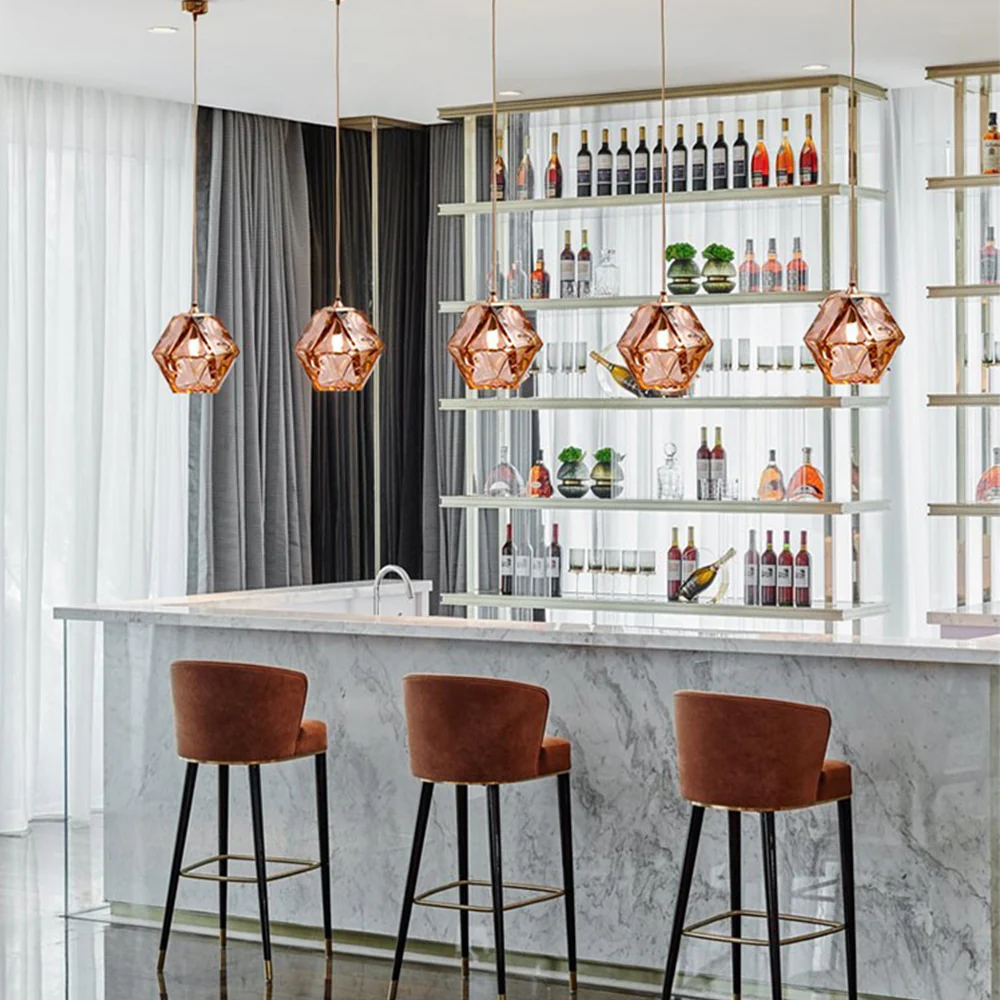 Nordic Modern Minimalist Creative Glass Hanging Light - Image 14
