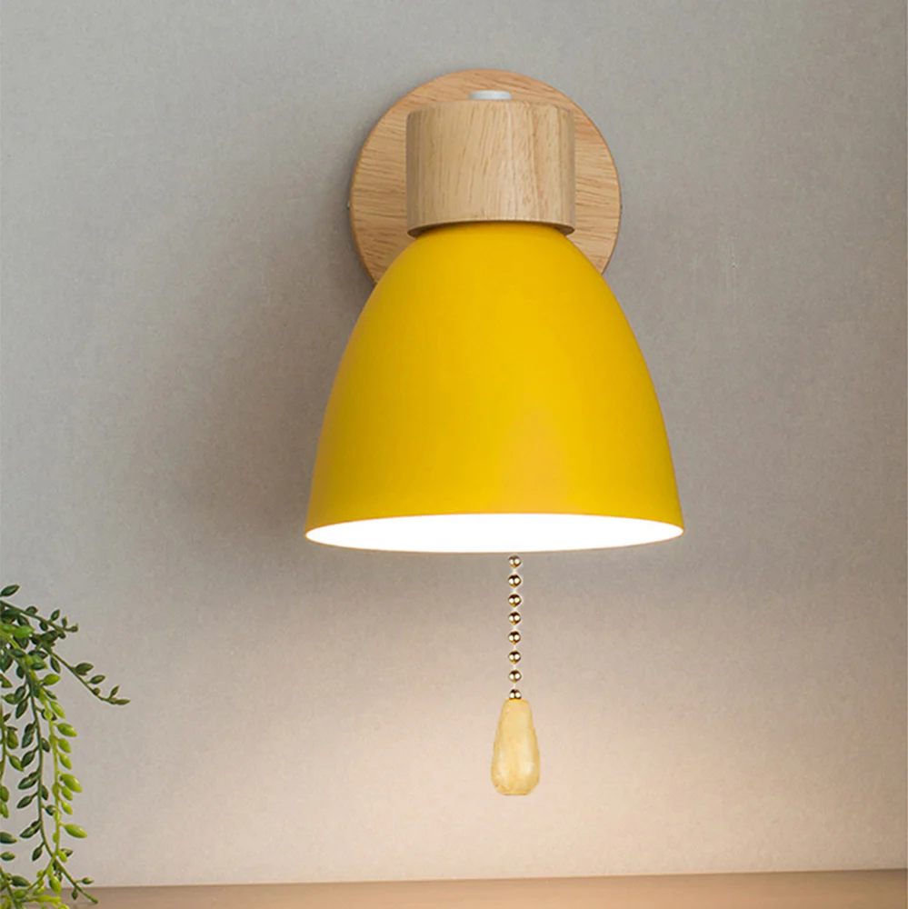 Nordic Simple Colorful Bedroom Wall Light - Image 3