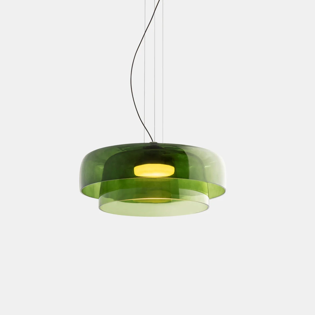 Nordic Simple Creative Medieval Glass Pendant Lights - Image 3