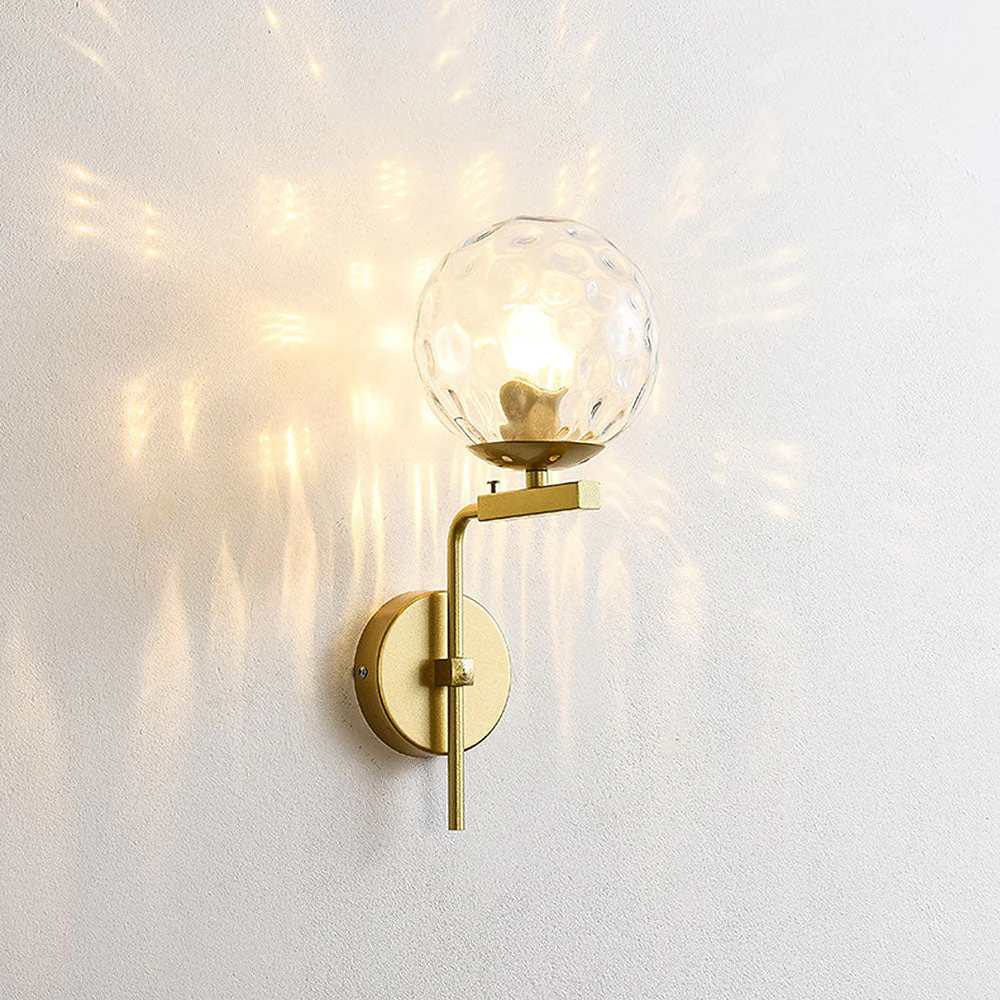Nordic Simple Glass Ball Wall Light - Image 11