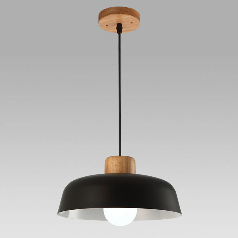 Nordic Small Stained Aluminium Pendant Lamp - Image 14