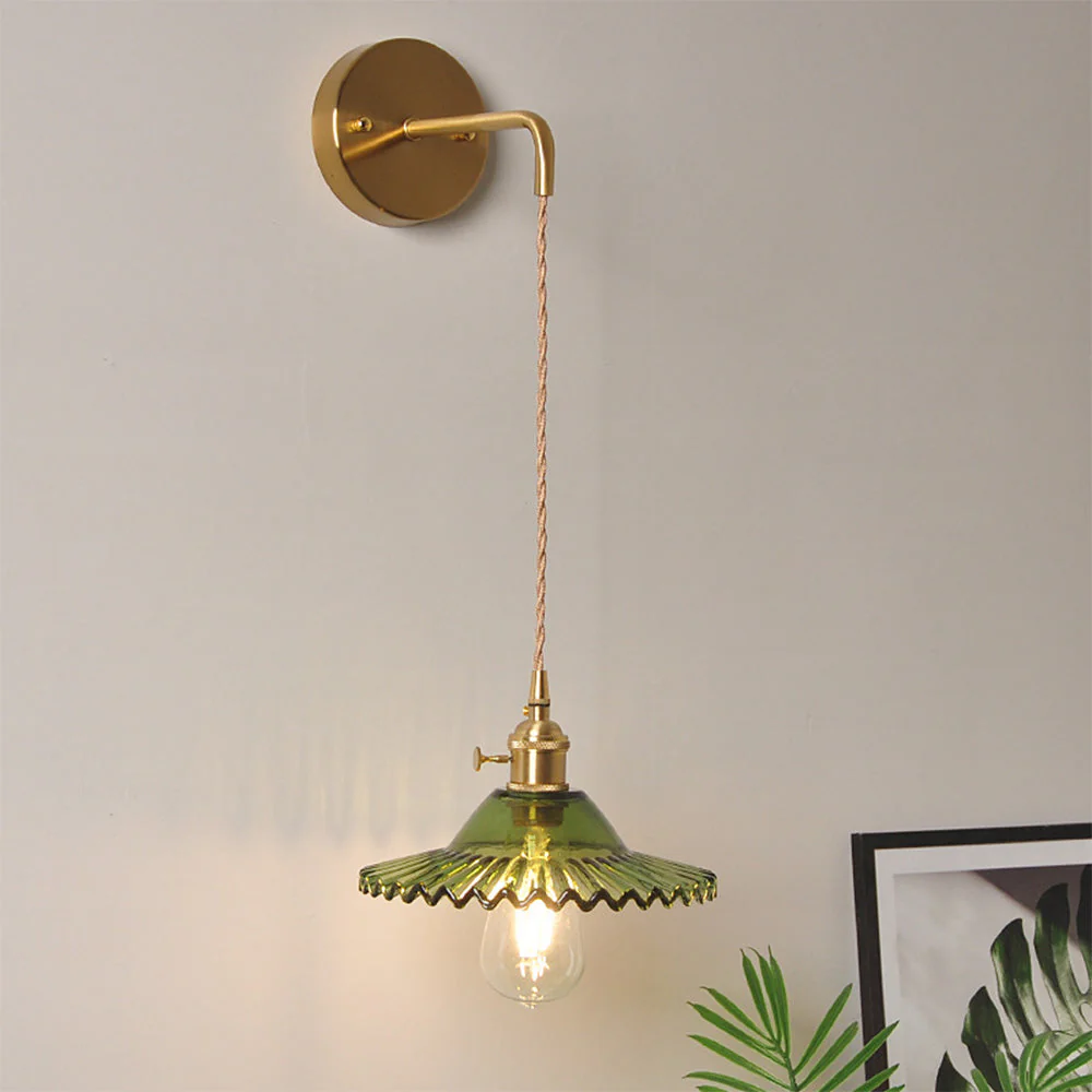 Nordic Wall Mounted Adjustable Glass Wall Lamp - Image 2