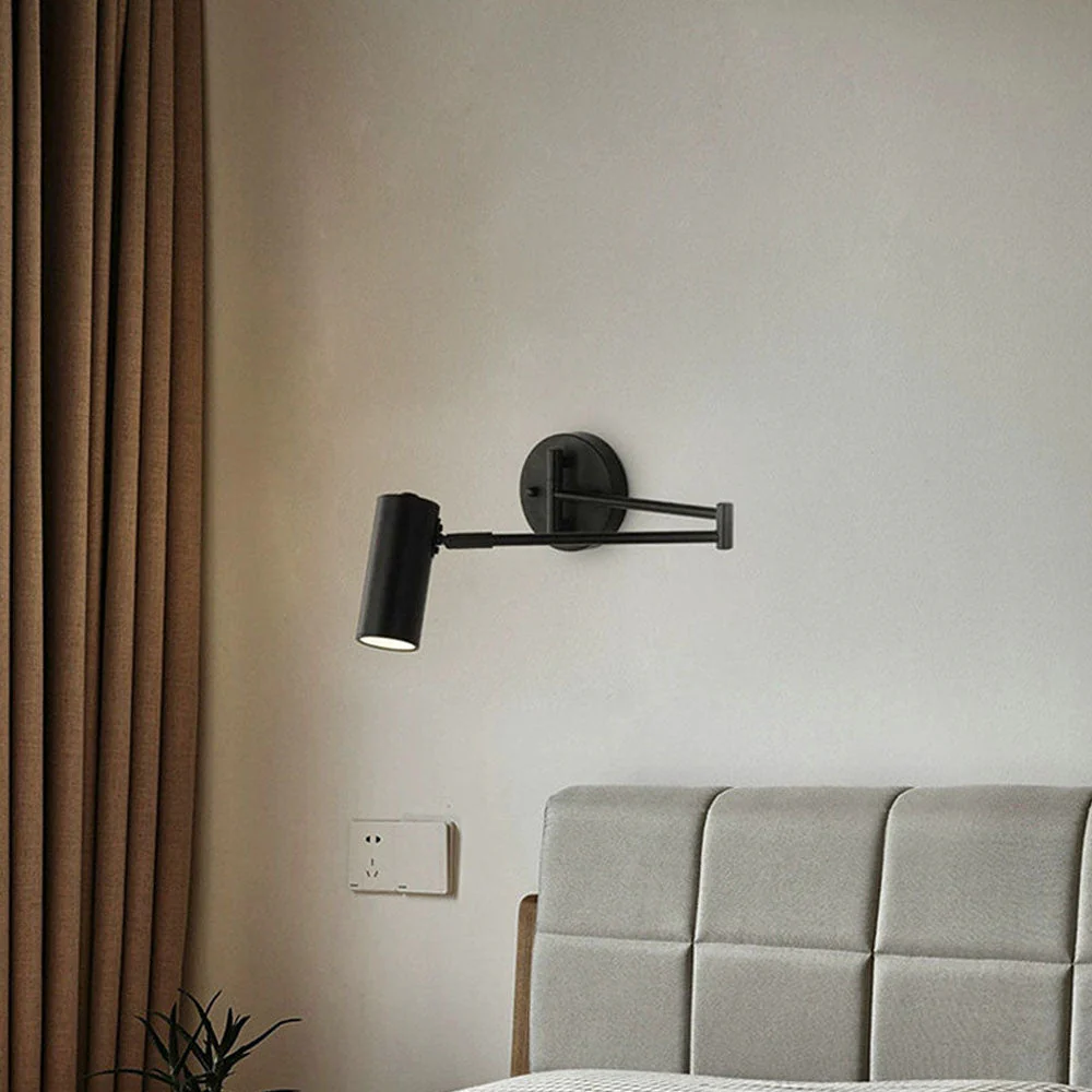 Noridc Adjustable Bedside Reading Wall Light - Image 2