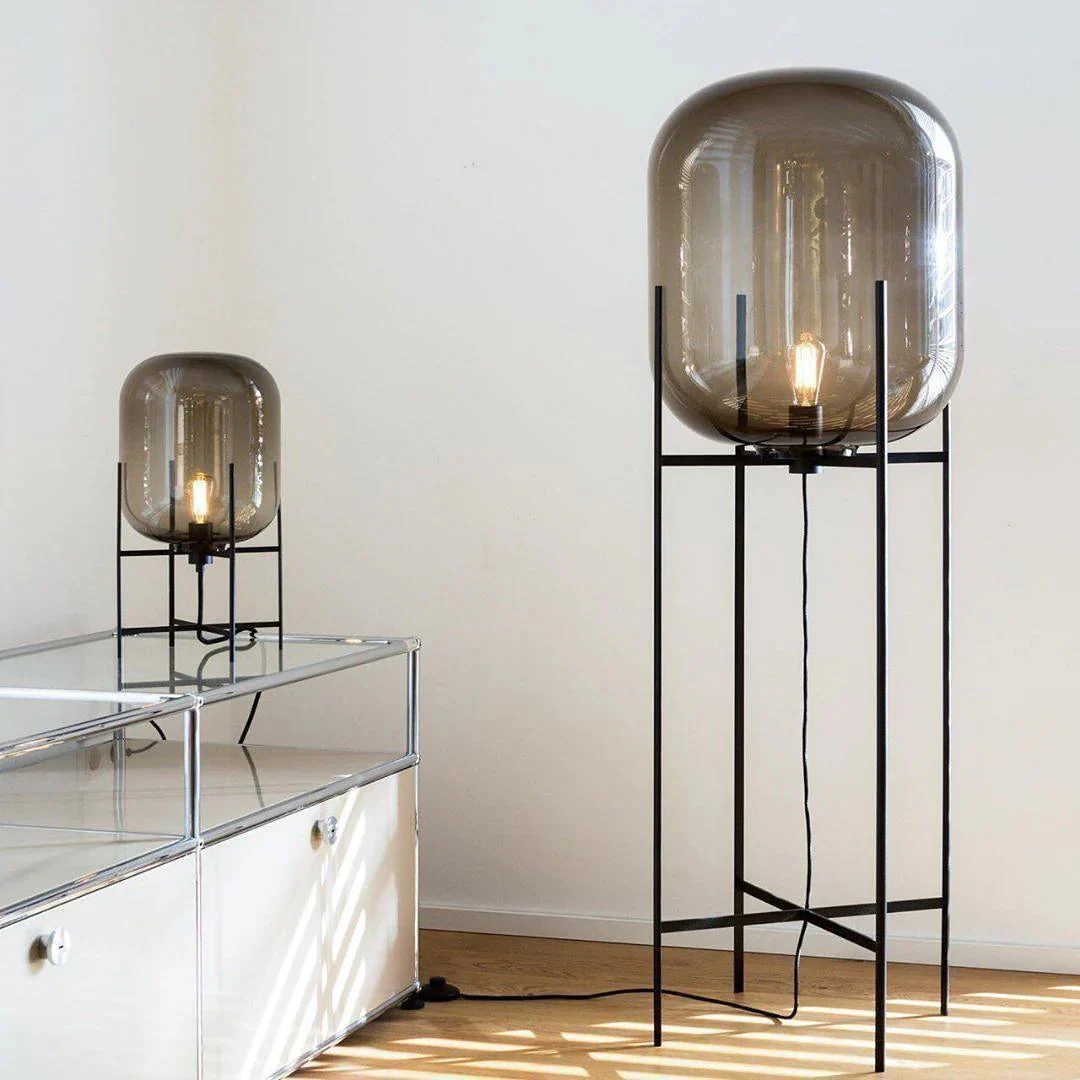 Postmodern Designer Glass Floor Lamp - Image 12