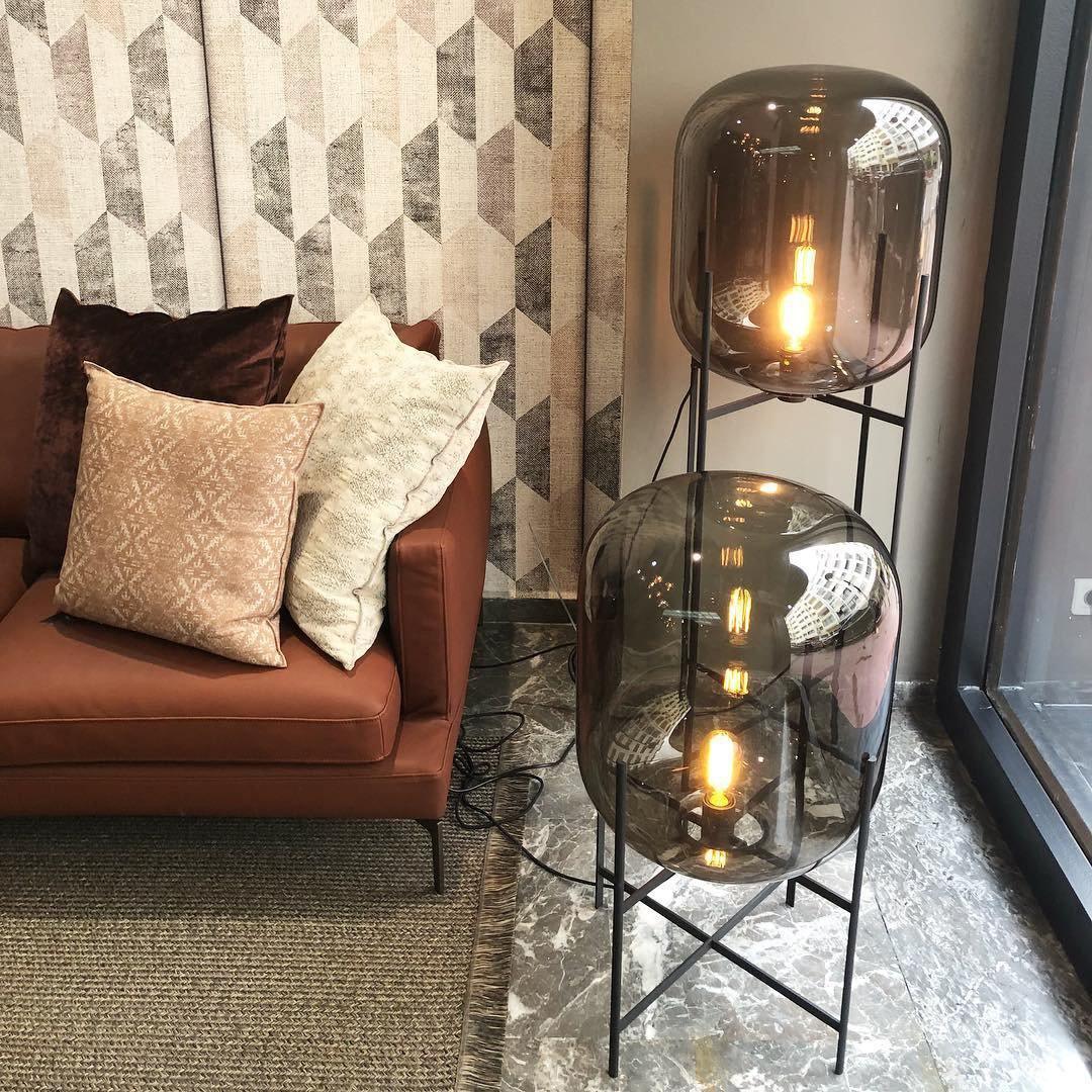 Postmodern Designer Glass Floor Lamp - Image 17