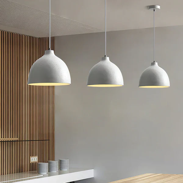 Resin Bowl Pendant Lamp Rustic Pendant Lighting - Image 10
