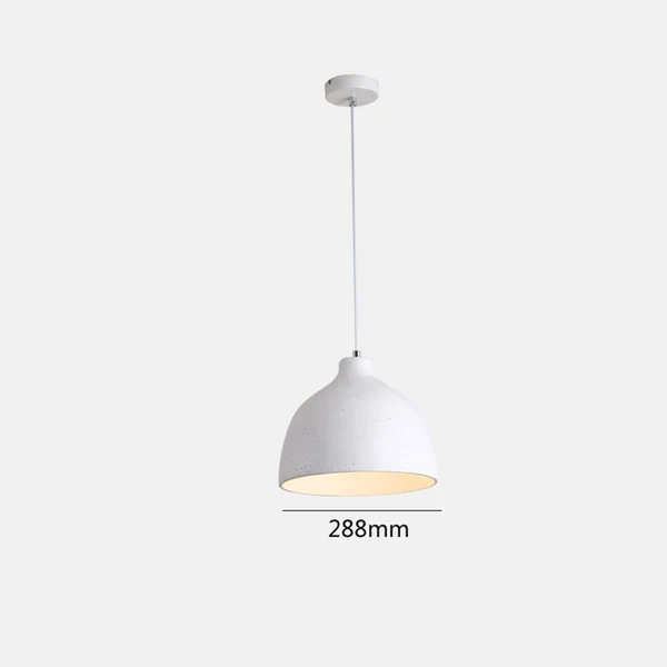 Resin Bowl Pendant Lamp Rustic Pendant Lighting - Image 13