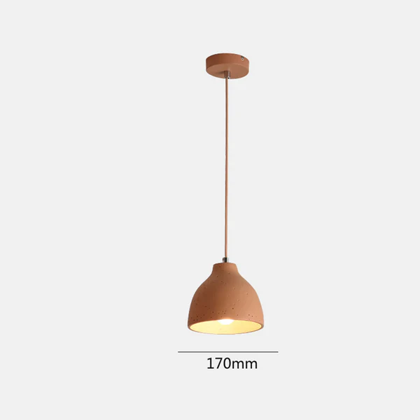 Resin Bowl Pendant Lamp Rustic Pendant Lighting - Image 17