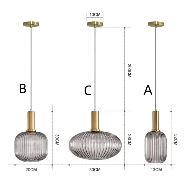 Vintage Stained Glass Lantern Shape Pendant Light - Image 8