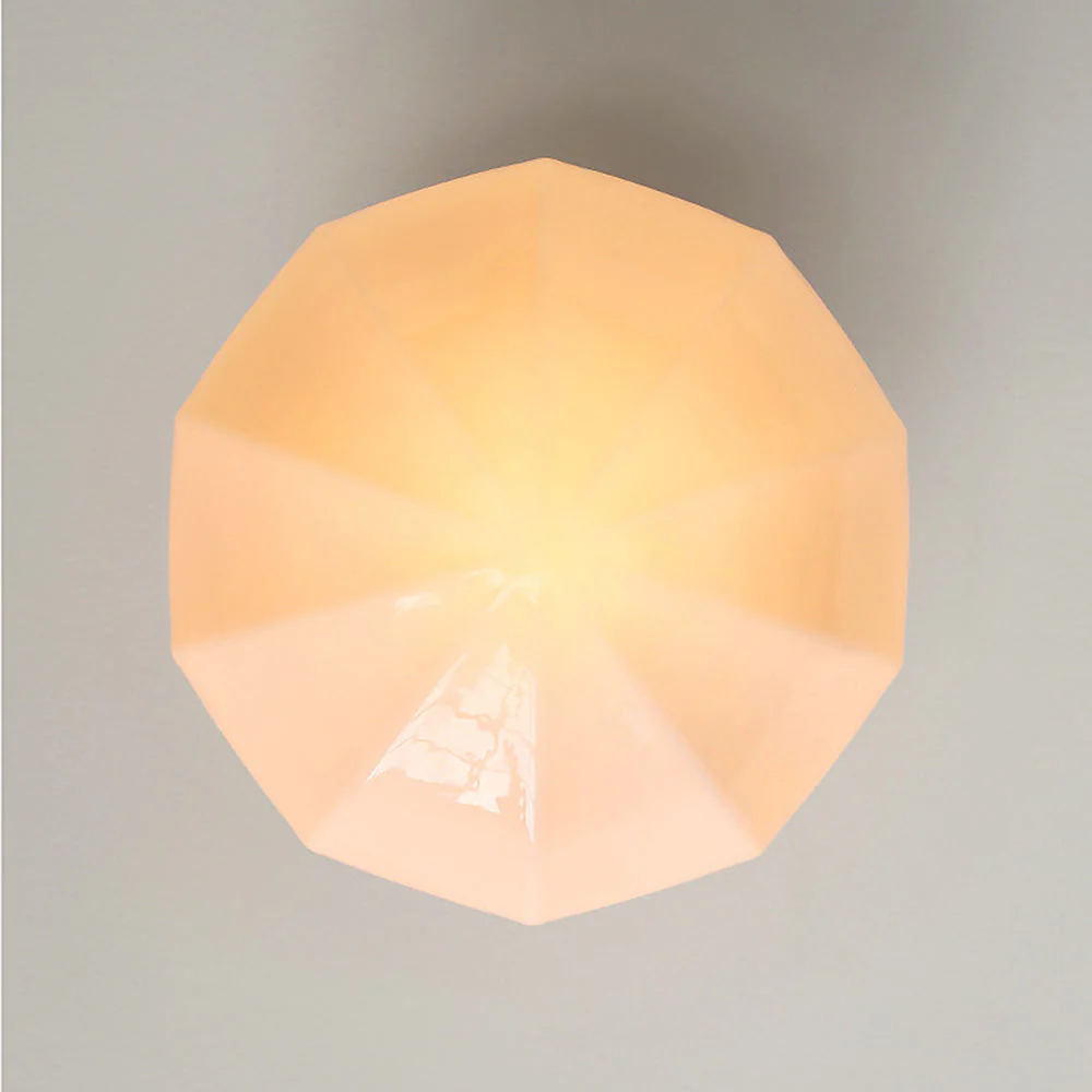Retro Simple Milky White Hallway Ceiling Light - Image 27