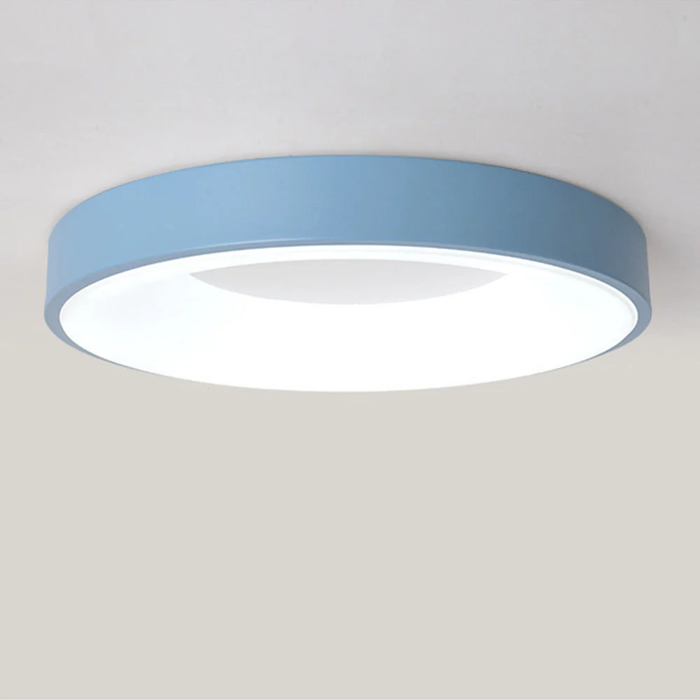 Scandinavian Macaron Color LED Ceiling Light - Image 16