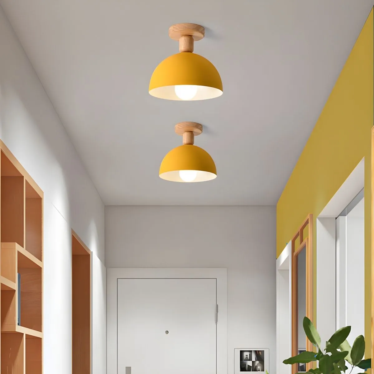 Scandinavian Simple Round Ceiling Light - Image 11