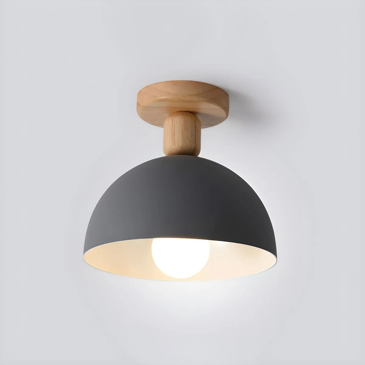 Scandinavian Simple Round Ceiling Light - Image 8