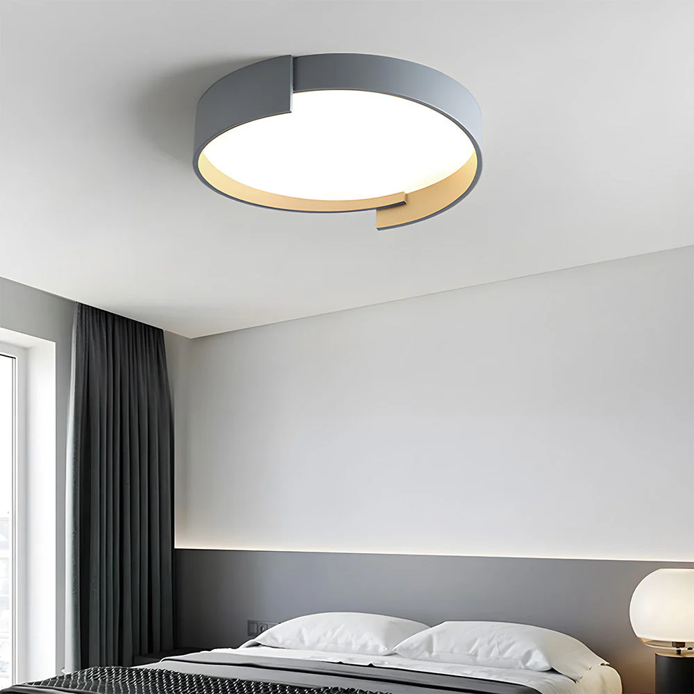 Simple Round LED Ceiling Light for Bedroom - Image 3