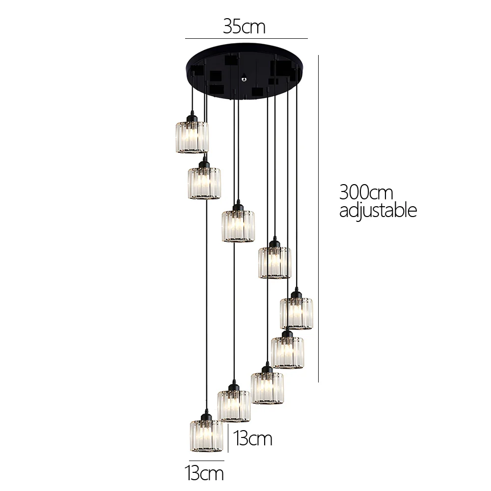 Staircase Modern Iron Pendant Lights - Image 17