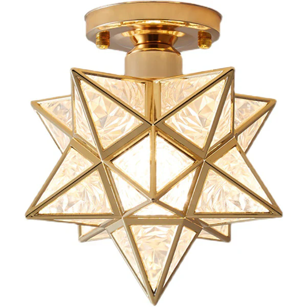Creative Metal Star Ceiling Light - Image 4