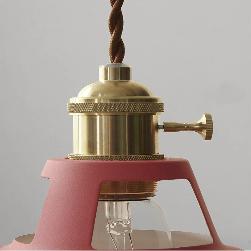 Stunning Colorful Round Iron Island Pendant Light - Image 19