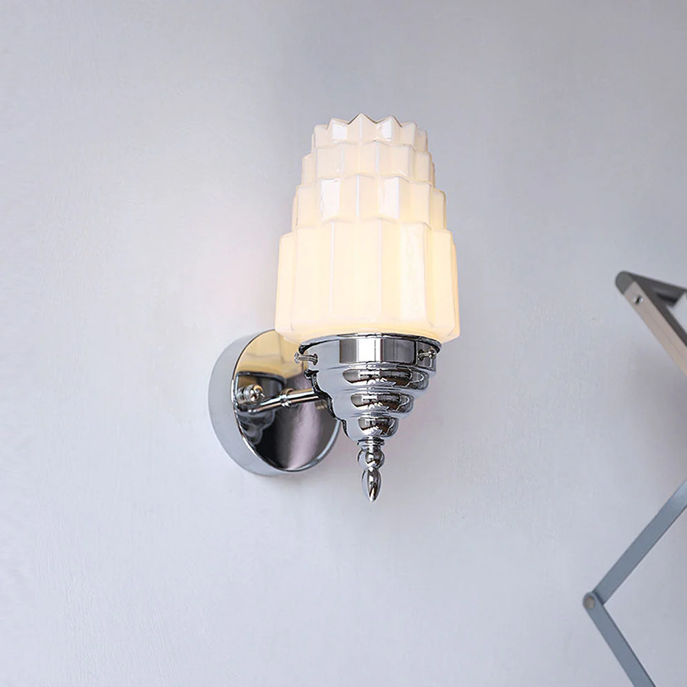 Stylish Art Decor White Shade Nordic Wall Light - Image 7