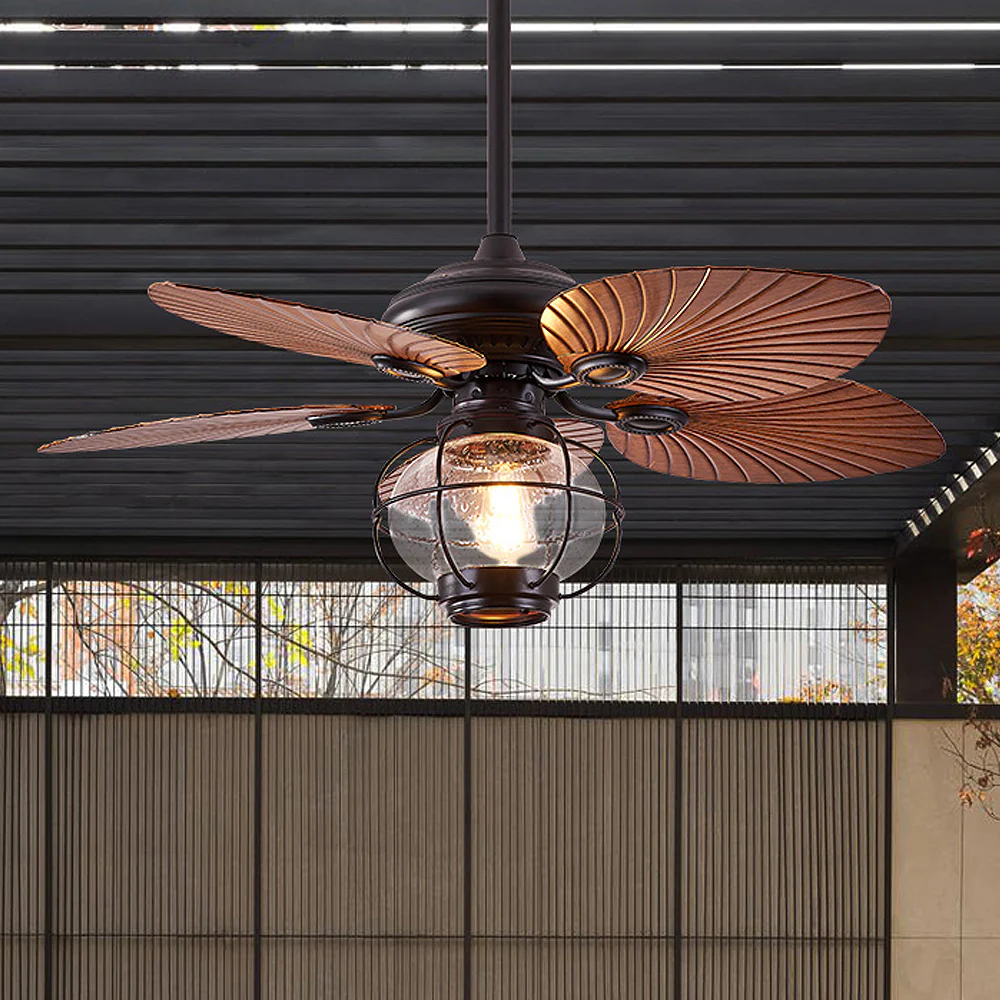 Retro Creative Flying Ceiling Fans with Outdoor Lights - Image 3