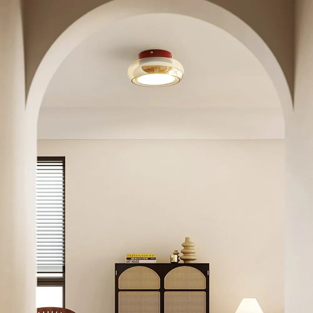 Vintage Small Acrylic LED Ceiling Light - Image 3
